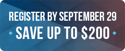 Register Early For Maximum Savings